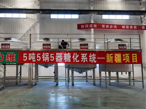 迭部精酿啤酒设备厂—5吨精酿啤酒设备—新疆项目